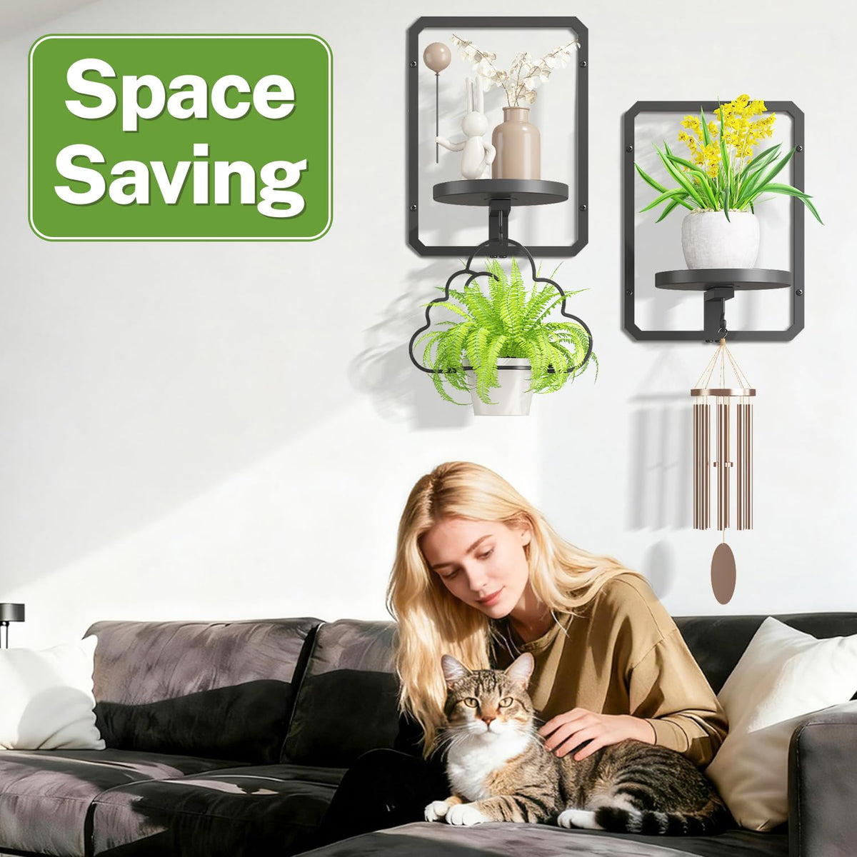 idavosic.ly minimalist wall-art look blends with modern home décor