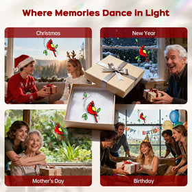 IDEA SHOW memorial cardinal decor provides a heartfelt remembrance touch.