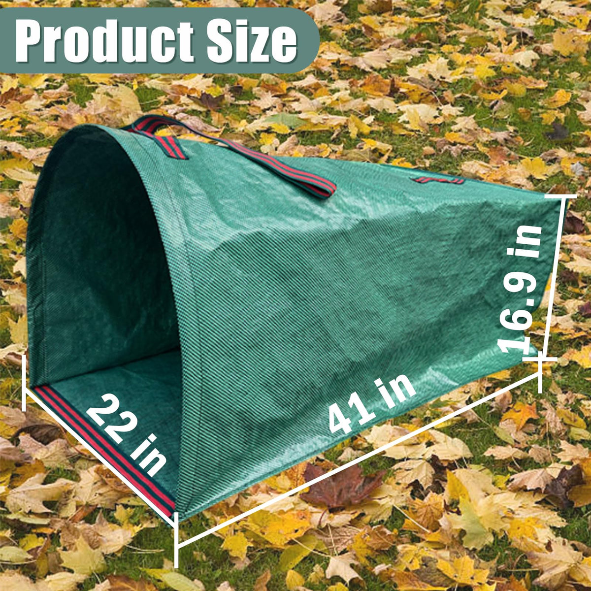 Ideal Swan 2-pack durable yard bags for heavy loads and efficient debris collection