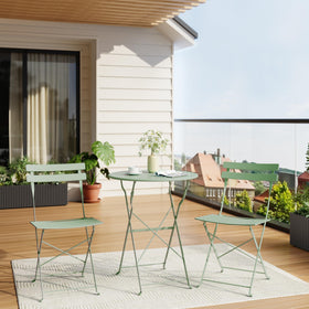 IDEALHOUSE bistro frame with X-brace design ensures stable setup