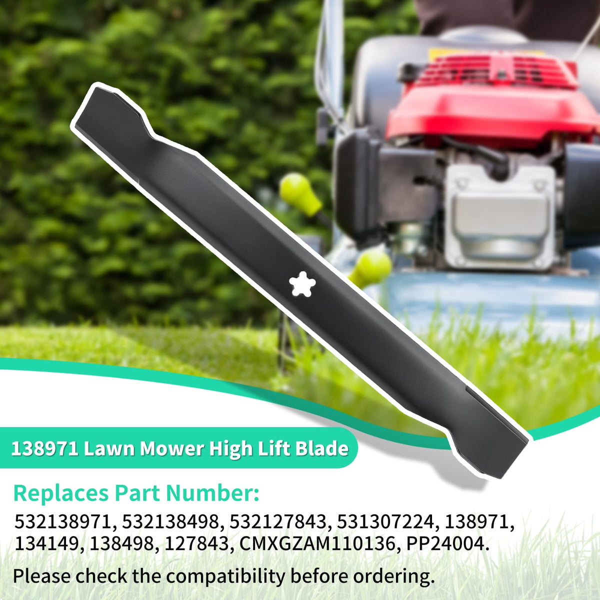 Durable steel construction of the IDEASURE 138971 blade for long-lasting use.