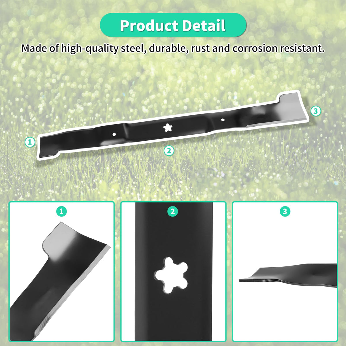 IDEASURE 419274 blade packaging includes everything you need