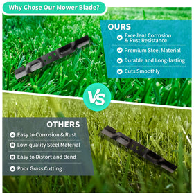 IDEASURE 581101101 3-pack layout illustrates value and coverage for mowing