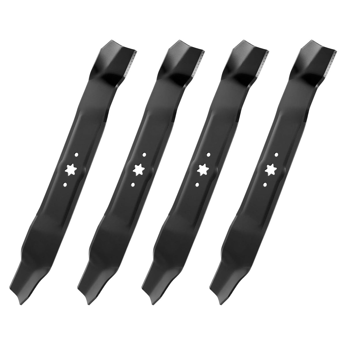 IDEASURE 942-0616A blades for 42-inch deck deliver durable mulching performance.