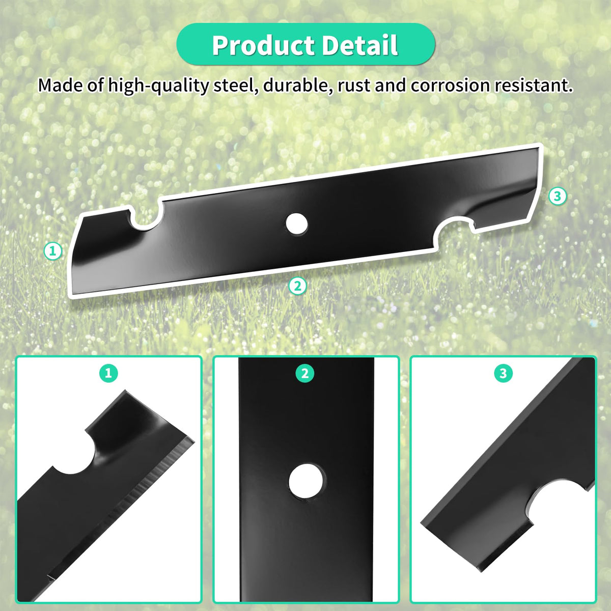 IDEASURE bad-boy compatibility blade fits multiple brands for versatile replacement