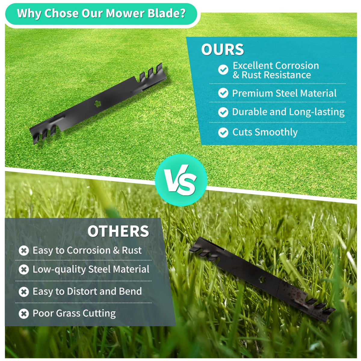 IDEASURE brand product shot reinforcing trusted lawn care.