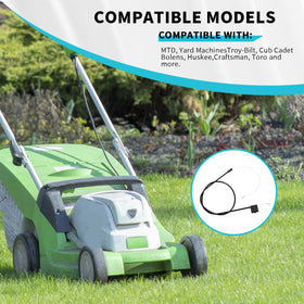 IDEASURE cable length 54.5 inches and conduit 40.9 inches for precise fit