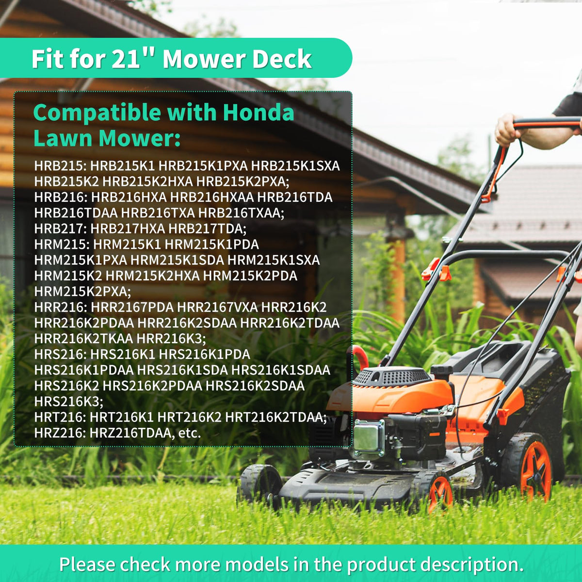 IDEASURE compatibility chart image details Honda HRB/HRM/HRS/HRT compatibility.
