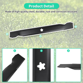 IDEASURE 138971 blade compatibility with Craftsman, Husqvarna, and Poulan models.