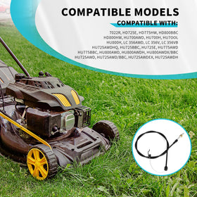 IDEASURE replacement cable kit supports quick mower maintenance.