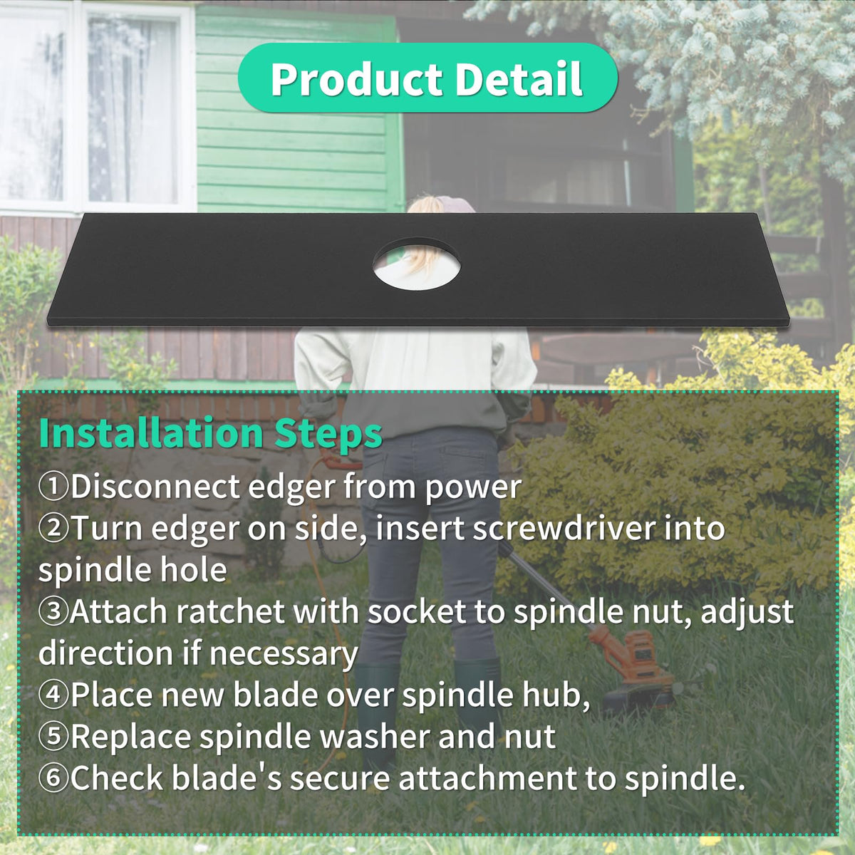 IDEASURE two-pack includes four clips for quick replacement.