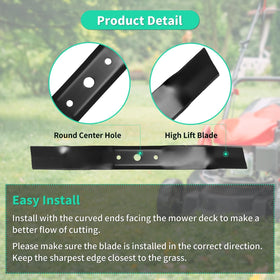 IDEASURE GX20249 blade dimensions show 21-3/8 inch length for compatibility.
