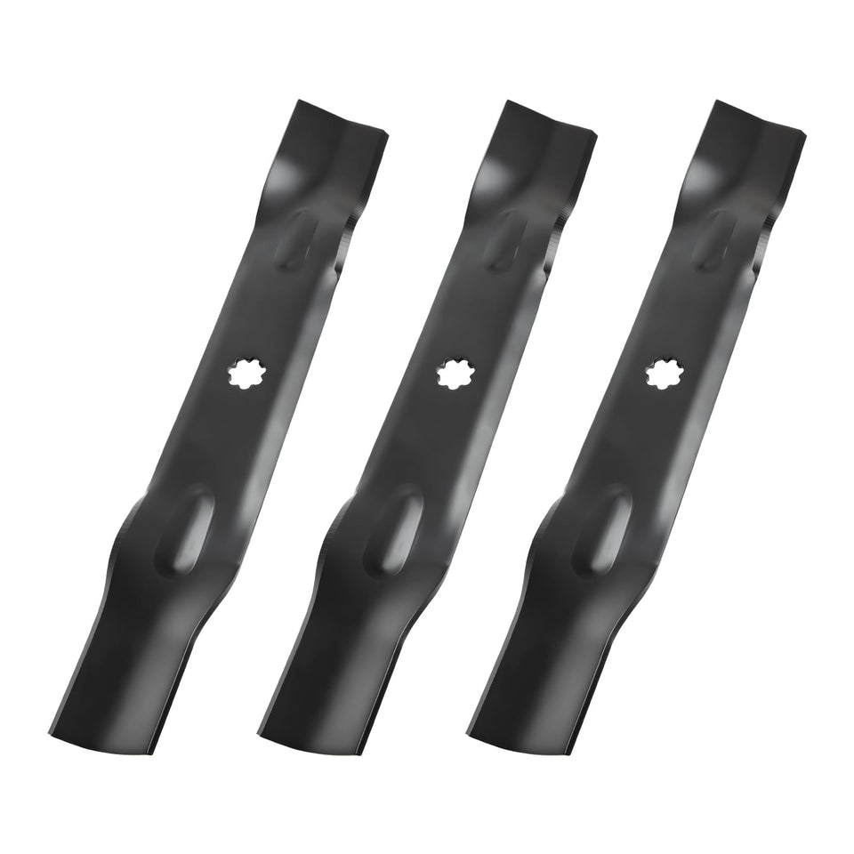 IDEASURE GX21784 high lift blades for 48-inch deck deliver durable, precise mowing.