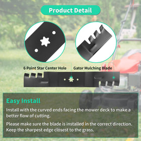 IDEASURE high-quality thick steel blades resist wear for longer life