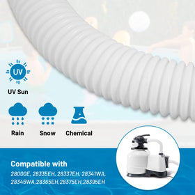 IDEASURE hose is flexible and lightweight for easy handling.