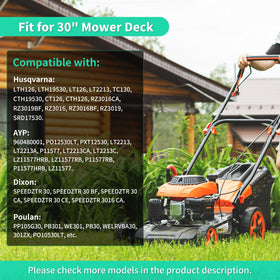 IDEASURE installation-ready blade for quick mower deck swap