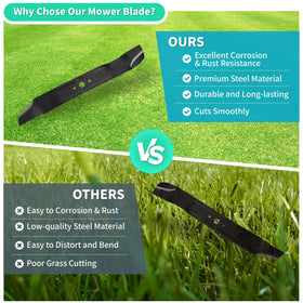 Pack includes four blades for quick replacement and ongoing maintenance.