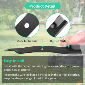 IDEASURE TCU15881 even cut performance across varied terrains.