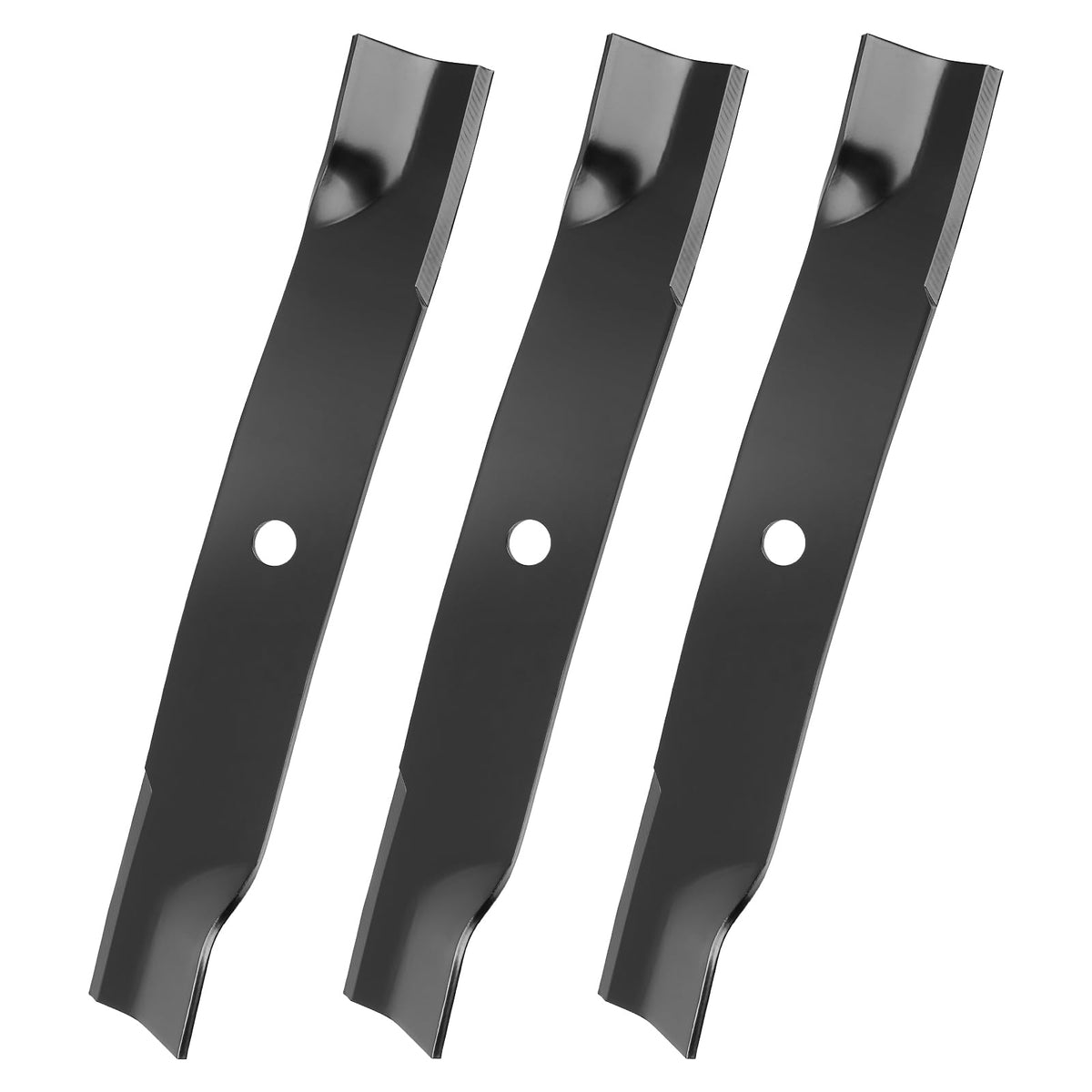 IDEASURE TCU15881 high-lift blade for 60-inch decks ensures a clean, even cut.