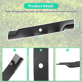 IDEASURE TCU15881 thick steel blade built for durability and long life.