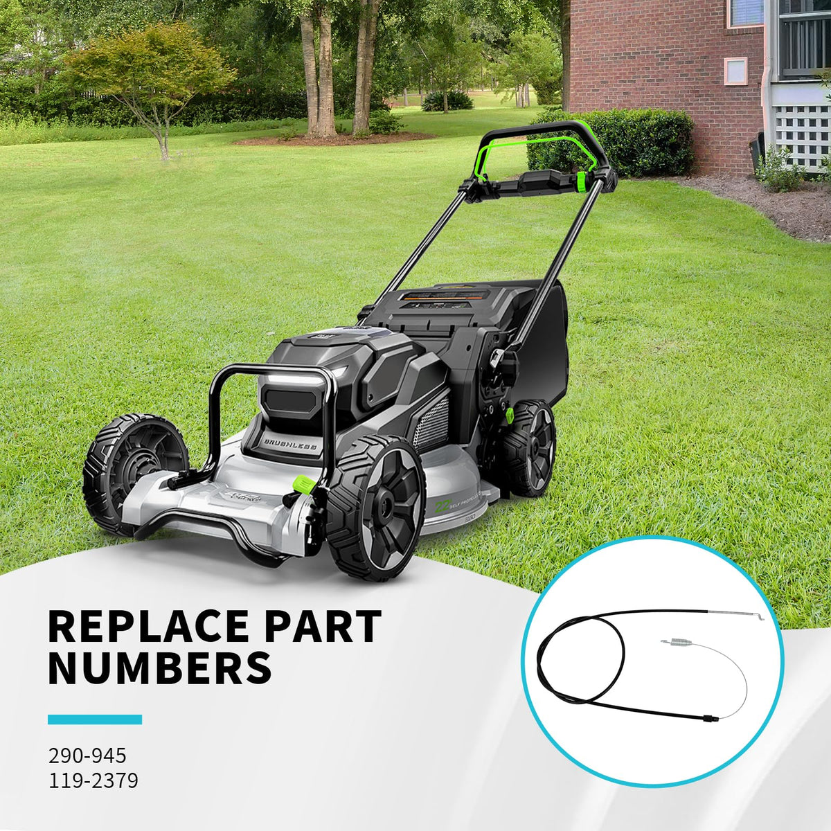 IDEASURE traction cable installation demonstrates quick, tool-free replacement