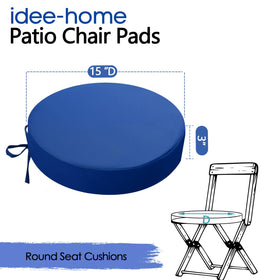 Idee-Home easy-clean cushions with wipeable fabric for busy outdoor spaces.