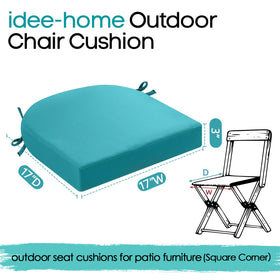 idee-home ergonomic seat cushions enhance comfort during meals.