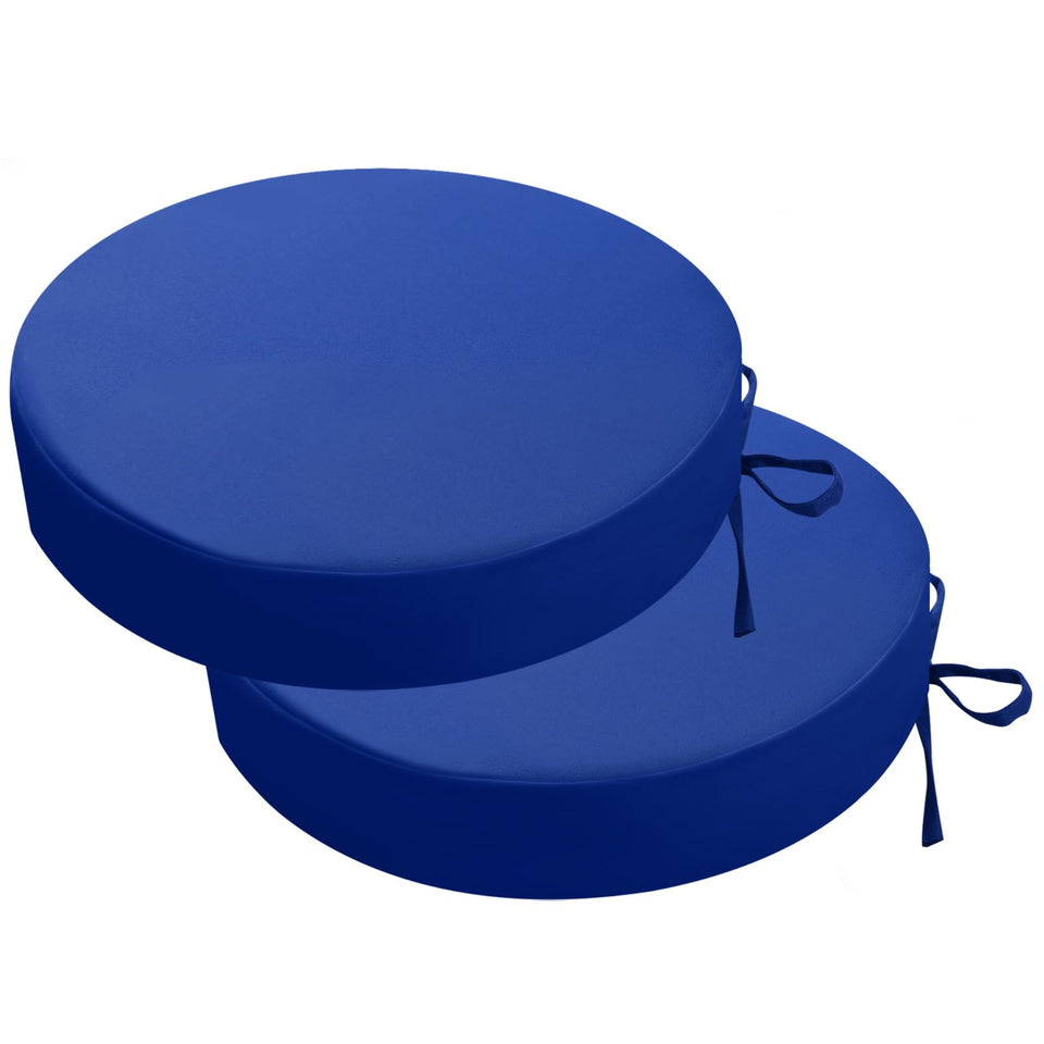 Idee-Home outdoor bistro cushions round waterproof for all-weather patio seating.