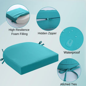 idee-home outdoor chair cushions density-foam highlights high-density support for durable seating