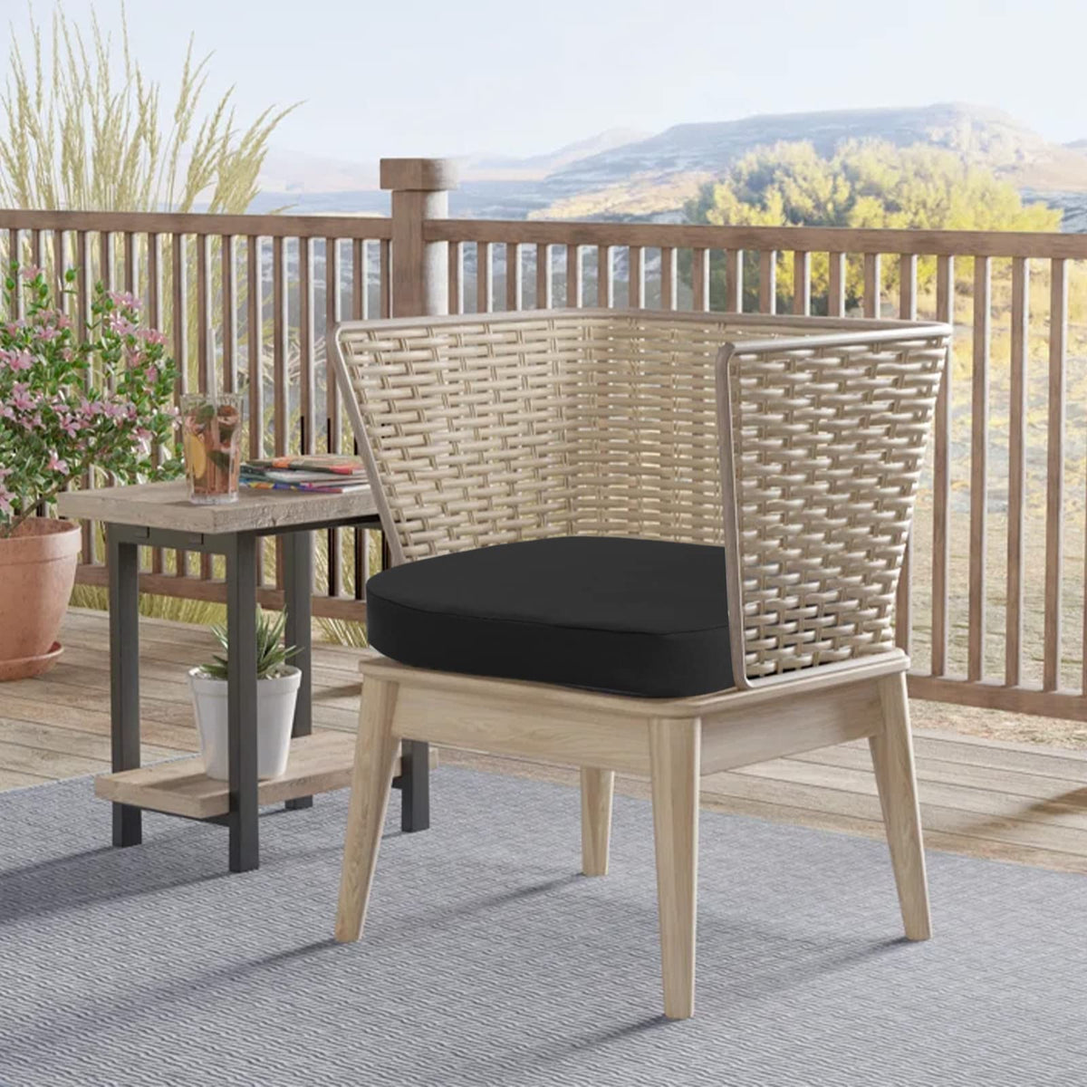 idee-home D shaped cushion fits most chair styles