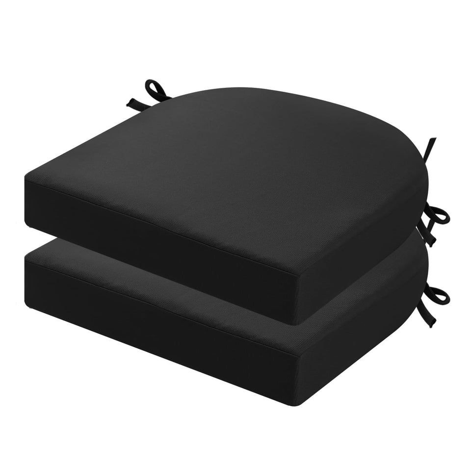 idee-home outdoor chair cushions set 2 on a patio chair for stylish comfort