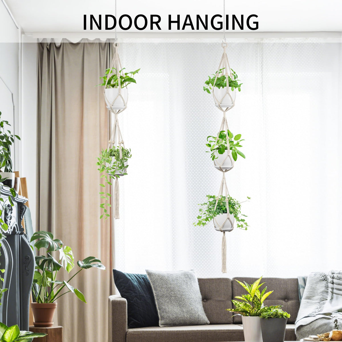 IDEEEPAN hanger ready for indoor or outdoor use with weather-friendly design