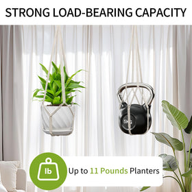 IDEEEPAN 35-inch long two-pack adds vertical greenery without clutter.