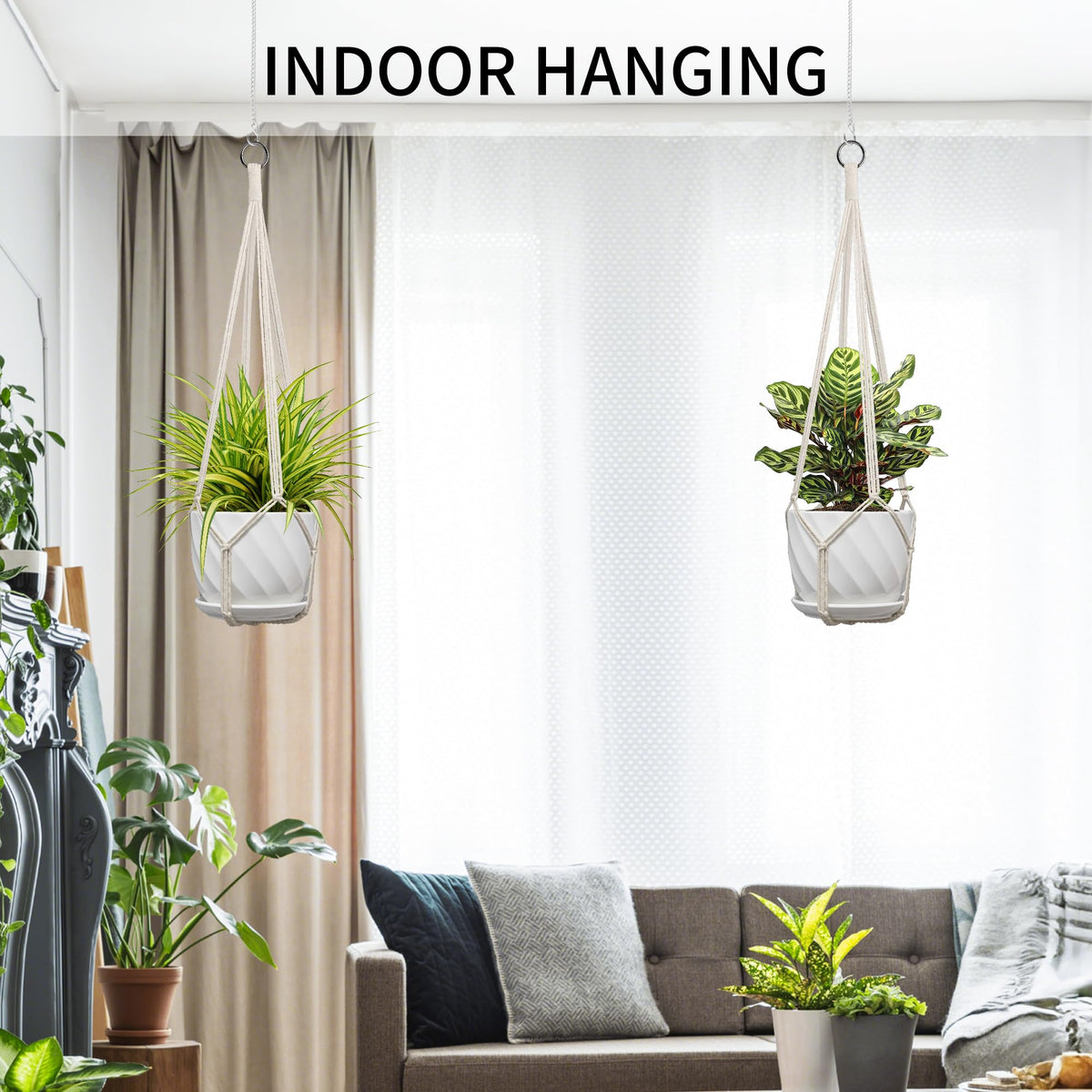 IDEEEPAN boho decor that blends with modern interiors, pet and kid-friendly spacing.