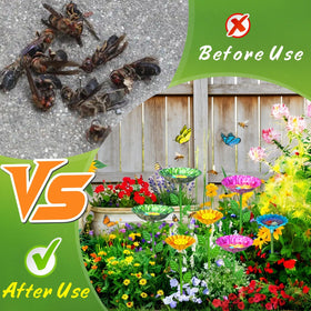 Idefair bee water feeder garden setup offers quick tool-free assembly