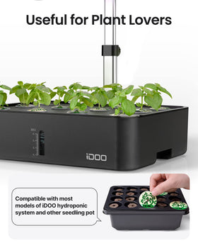 idoo seed pot labels with waterproof PVC material for durable garden labeling
