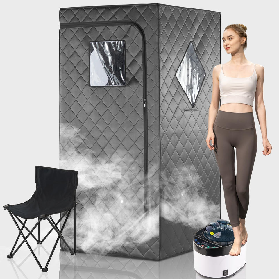 idotodo full-size home sauna tent ready for quick setup and personal relaxation