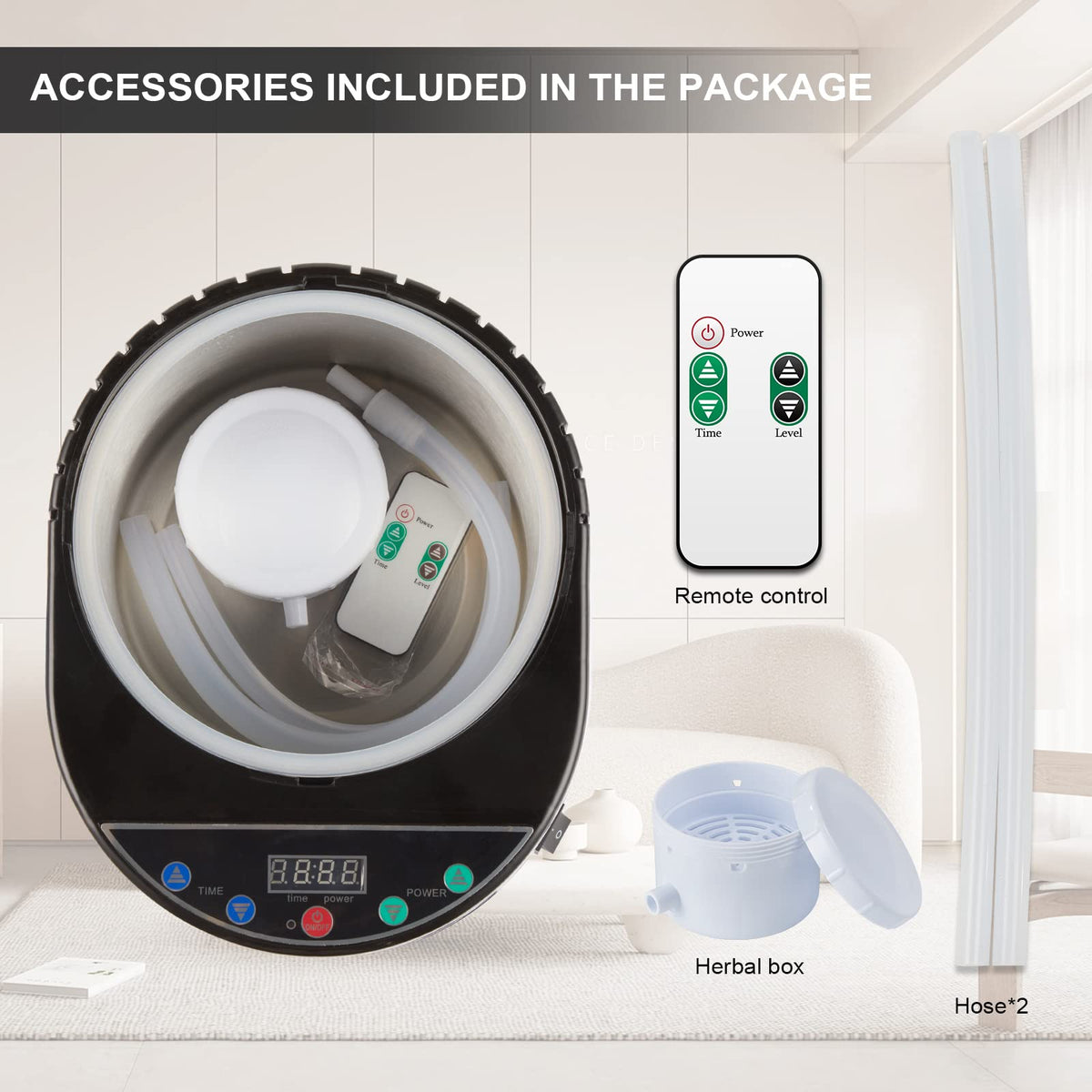 iDOTODO large capacity steam box distributes even steam in your space.