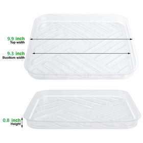 Idyllize drip tray for indoors and outdoors keeps plants tidy
