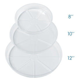 Idyllize lightweight durable saucer suitable for indoor or outdoor planters.