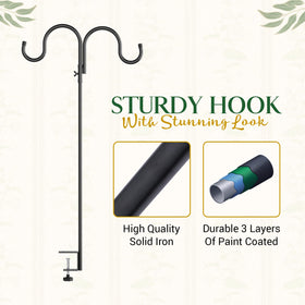 IDZO adjustable-height extension poles for customizable outdoor setup