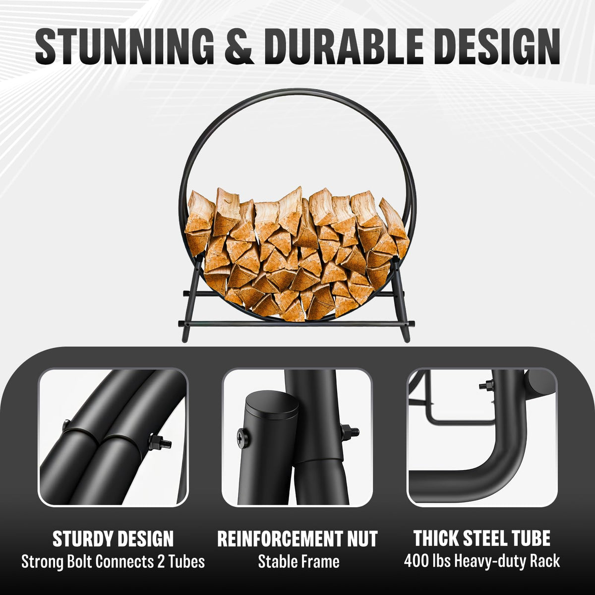 IDZO tubular steel close-up emphasizes thick tubes and reinforced joints.