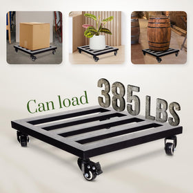 IDZO lockable wheels secure the plant trolley in place for stability