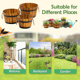 IDZO versatile three-size set suitable for indoor and outdoor spaces