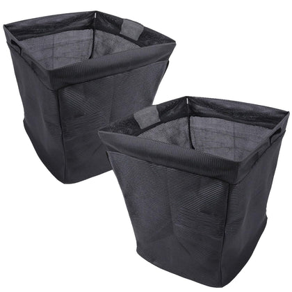 IEQFUE GT4000 grass bag pack for Toro mowers, two-piece set for easy replacement.