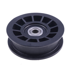 IEQFUE idler pulley 539110311 full view with smooth belt routing