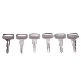 Packaging image of IEQFUE ignition keys highlighting the compact six-pack.