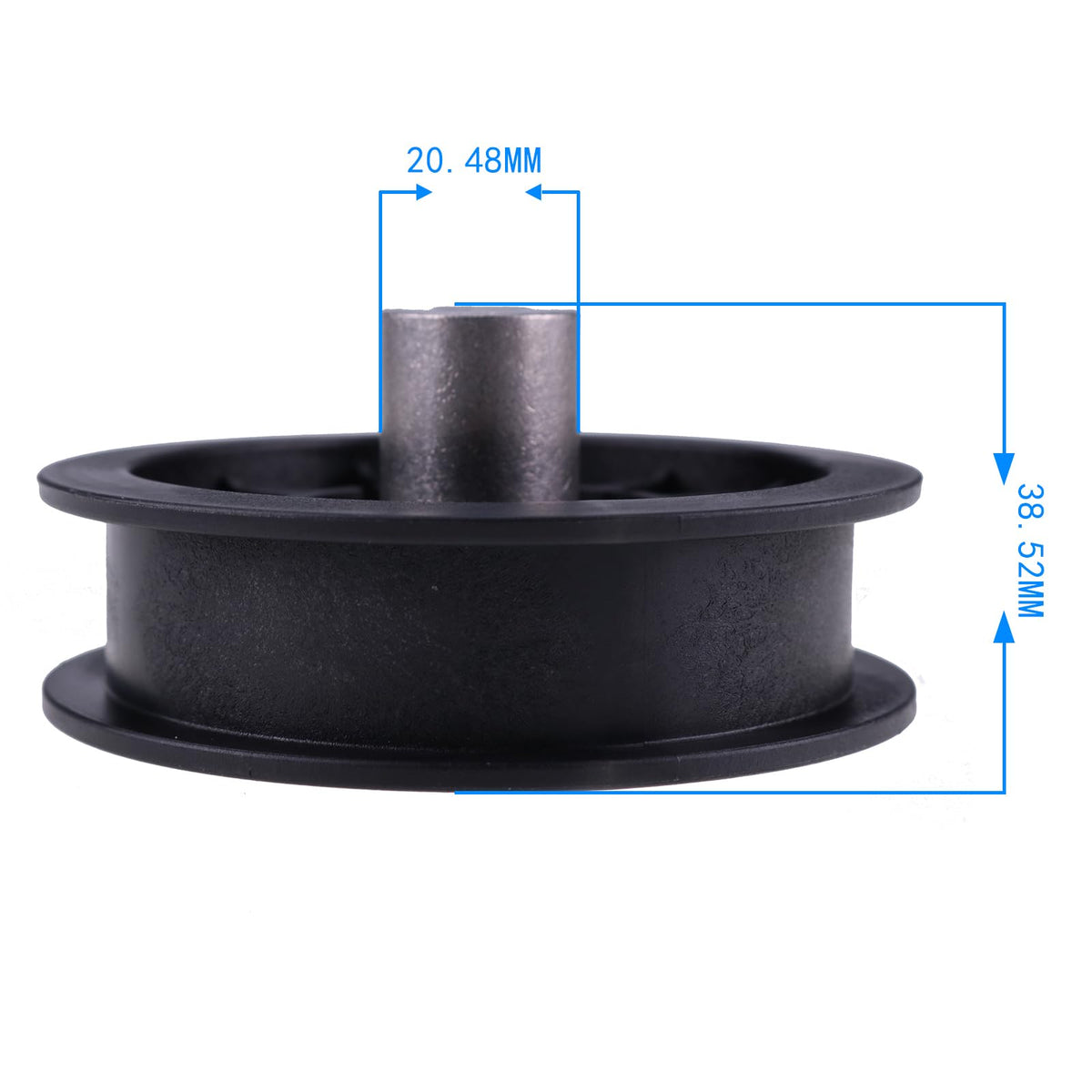 IEQFUE V-Idler Pulley demonstrated with OE-like fit on Deere