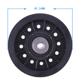 Packaging image showing IEQFUE V-Idler Pulley components