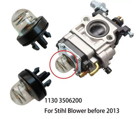 IFZKuZmLy primer bulb dimensions 1-7/16 inch height and 1 inch OD.